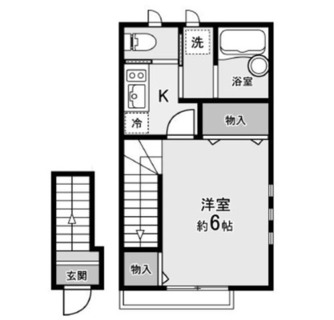 東京都中野区沼袋４丁目 賃貸アパート 1K