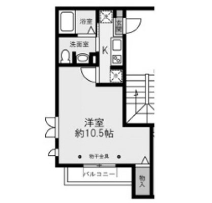 中野区賃貸マンション・1K