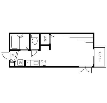 中野区 アパート 1R