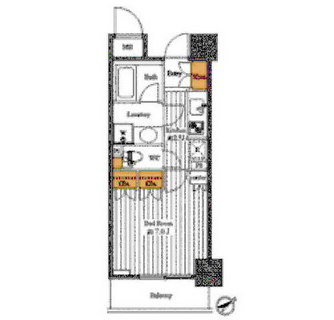 東京都中野区本町４丁目 賃貸マンション 1K