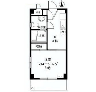 東京都中野区上高田３丁目 賃貸マンション 1K