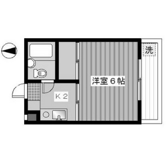 東京都中野区大和町３丁目 賃貸マンション 1K