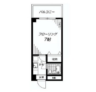 東京都中野区新井１丁目 賃貸マンション 1K