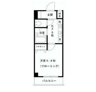 東京都中野区中野１丁目 賃貸マンション 1K