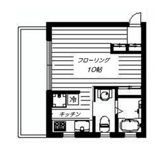 東京都中野区新井２丁目 賃貸マンション 1K