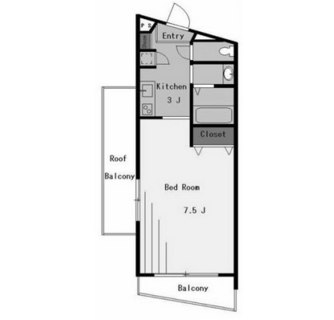 東京都中野区大和町３丁目 賃貸マンション 1K