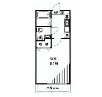 東京都中野区中野５丁目 賃貸マンション 1K