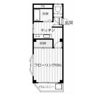 東京都中野区南台４丁目 賃貸マンション 1K