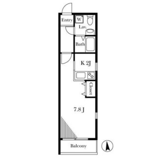 東京都中野区上高田４丁目 賃貸マンション 1K