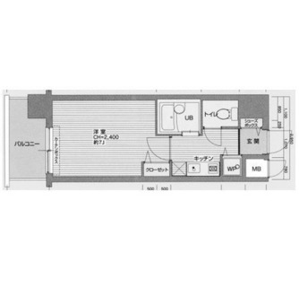 東京都中野区東中野４丁目 賃貸マンション 1K