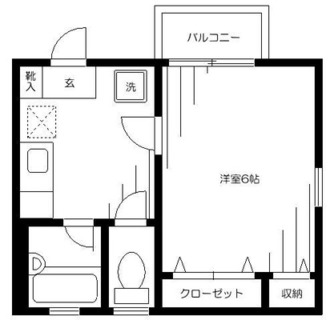 東京都中野区江古田４丁目 賃貸アパート 1K