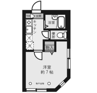 東京都中野区東中野３丁目 賃貸マンション 1K