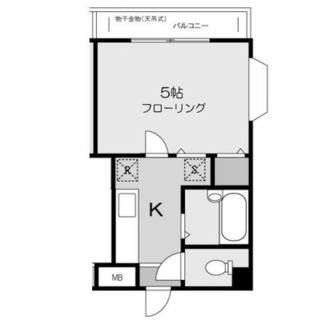 東京都中野区中野１丁目 賃貸マンション 1K