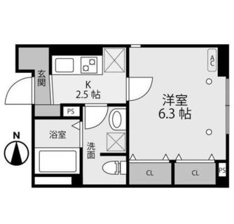 東京都中野区中野１丁目 賃貸マンション 1K