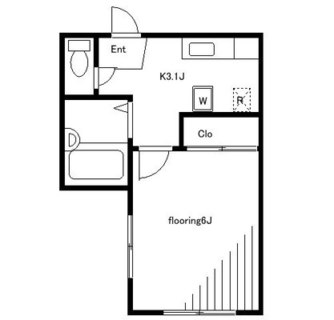 東京都中野区上高田５丁目 賃貸マンション 1K