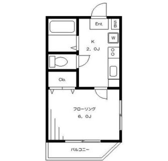 東京都中野区新井１丁目 賃貸マンション 1K