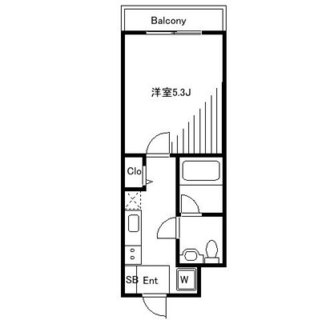 東京都中野区上高田３丁目 賃貸マンション 1K