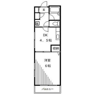 東京都中野区松が丘１丁目 賃貸マンション 1DK