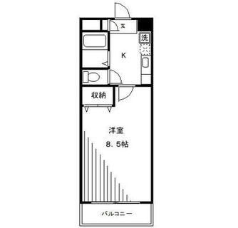 東京都中野区新井５丁目 賃貸マンション 1K