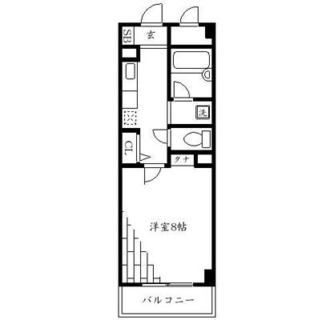 東京都中野区東中野２丁目 賃貸マンション 1K